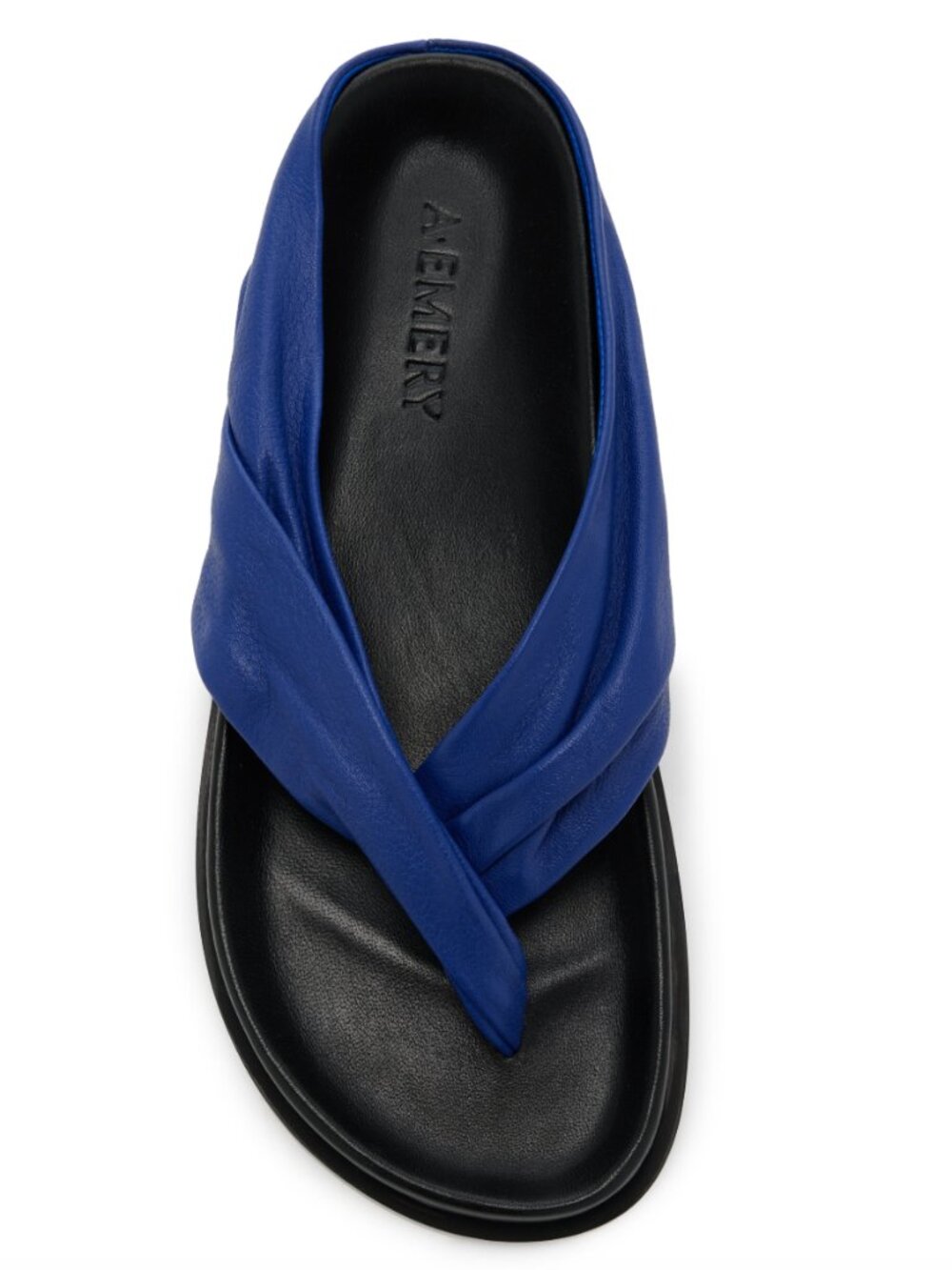 A.Emery Shaw Leather Sandals in Blue